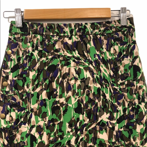 Club Monaco Carey Pencil Skirt Multicolored 00 - Picture 3 of 8